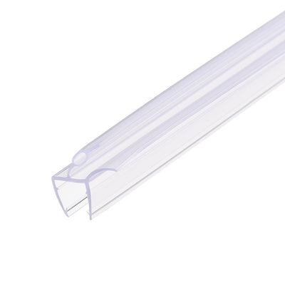 Harfington Uxcell Frameless Glass Shower Door Sweep- 3/8-Inch Glass x 27.56Inch Length