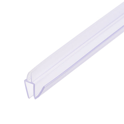 Harfington Uxcell Frameless Glass Shower Door Sweep -1/4-Inch Glass x 27.56Inch Length