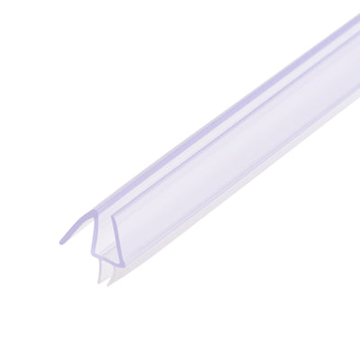 Harfington Uxcell Frameless Glass Shower Door Sweep -1/4-Inch Glass x 27.56Inch Length