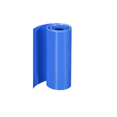 Harfington Uxcell PVC Heat Shrink Tube 130mm Flat Width Wrap