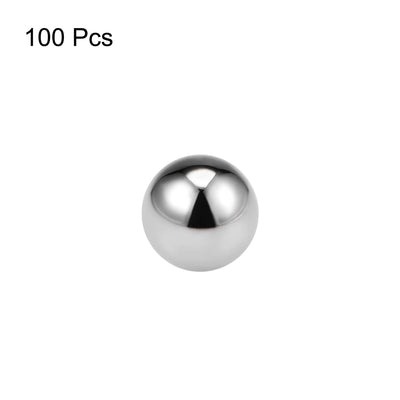 Harfington Uxcell Precision Balls 1.5mm Solid Chrome Steel G10 for Ball Bearing Wheel 100pcs