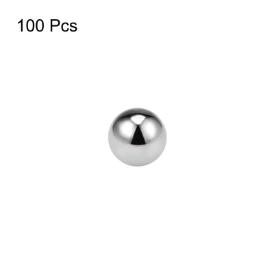 Harfington Uxcell Precision Balls 1.5mm Solid Chrome Steel G10 for Ball Bearing Wheel 100pcs