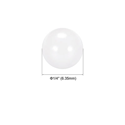 Harfington Uxcell 1/8-inch Ceramic Bearing Balls ZrO2 Zirconium Oxide Ball G5 Precision 10pcs