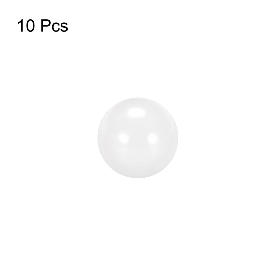 Uxcell Uxcell 1/8-inch Ceramic Bearing Balls ZrO2 Zirconium Oxide Ball G5 Precision 10pcs