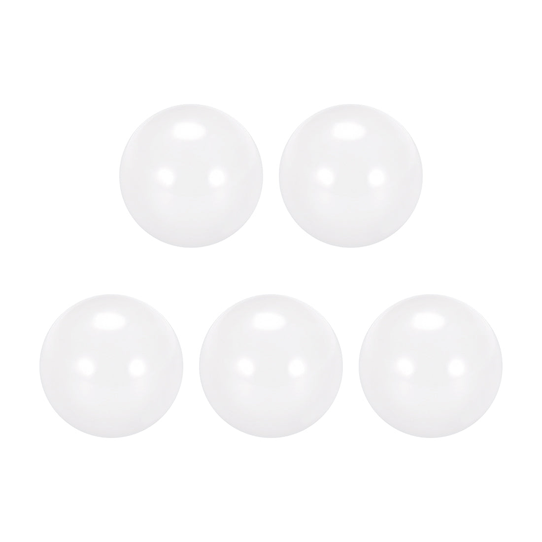 Uxcell Uxcell 9/32-inch Ceramic Bearing Balls ZrO2 Zirconium Oxide Ball G5 Precision 5pcs