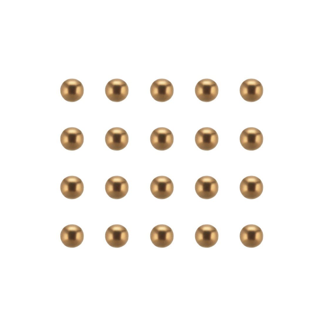 Uxcell Uxcell 2mm Precision Solid Brass Bearing Balls 100pcs