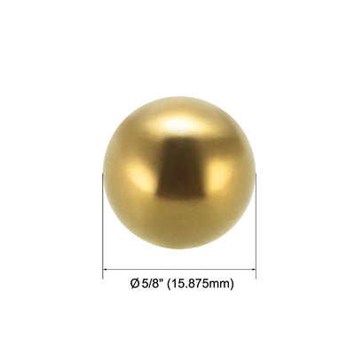 Harfington Uxcell 5/8" Precision Solid Brass Bearing Balls