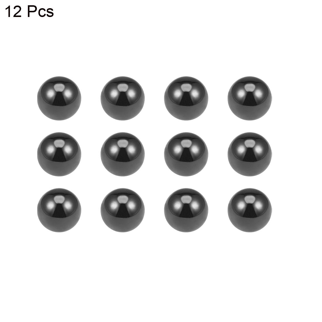 Uxcell Uxcell 3/32" Ceramic Bearing Balls, Si3N4 Silicon Nitride Ball G5 Precision 12pcs
