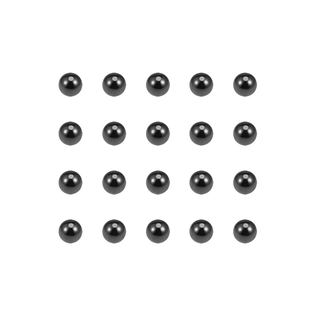 Uxcell Uxcell 3/32" Ceramic Bearing Balls, Si3N4 Silicon Nitride Ball G5 Precision 12pcs
