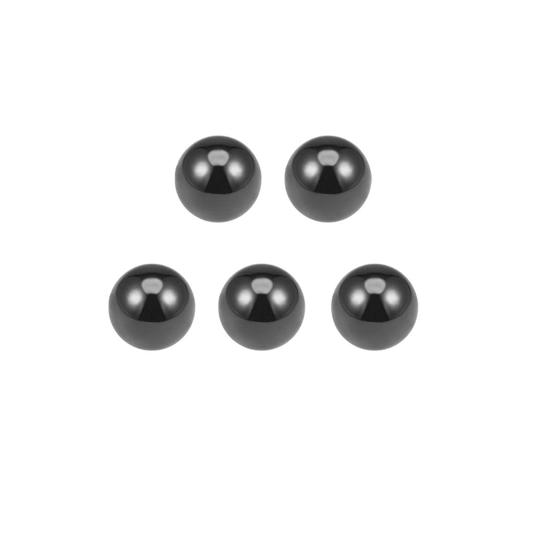 Uxcell Uxcell 5mm Ceramic Bearing Balls, Si3N4 Silicon Nitride Ball G5 Precision 12pcs
