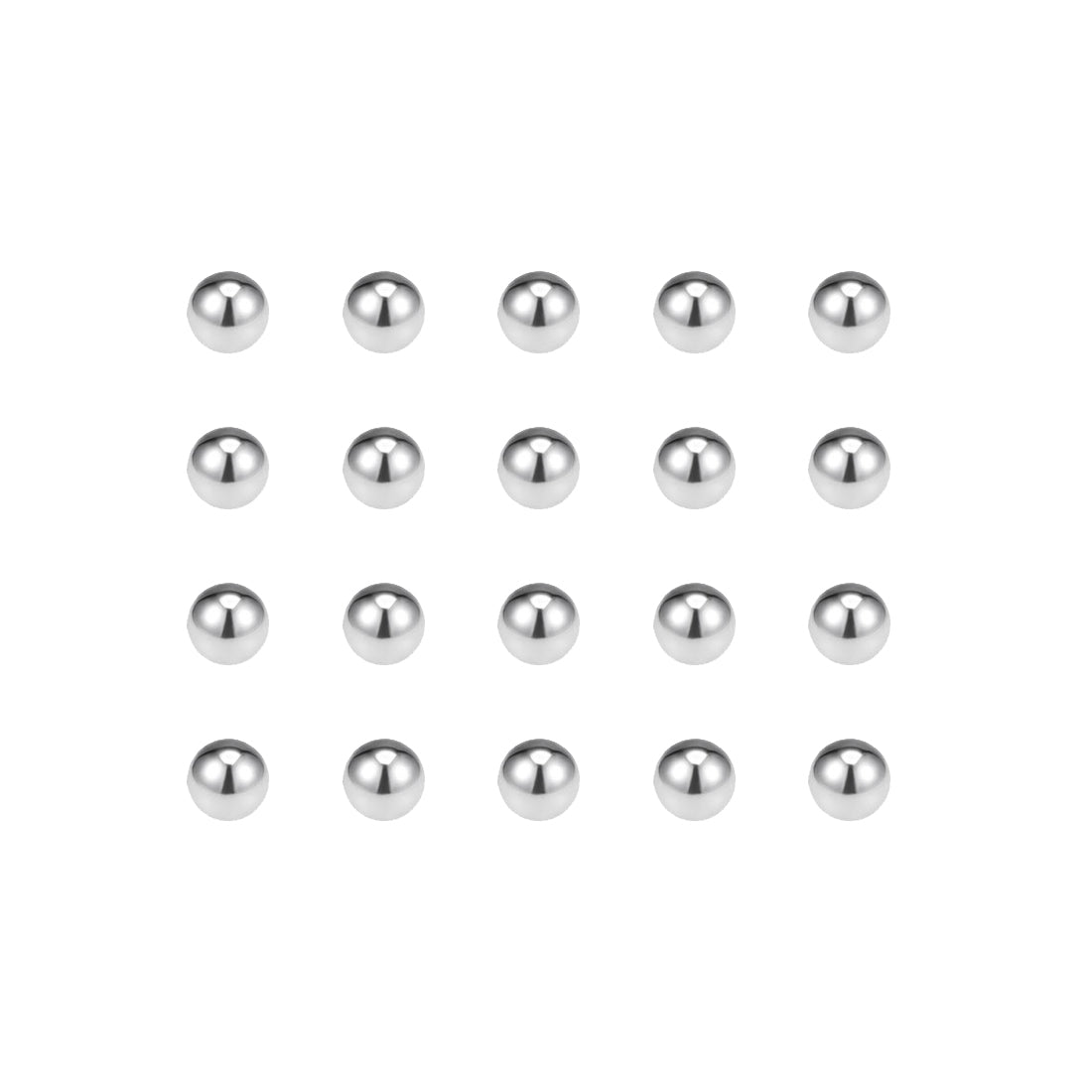 uxcell Uxcell 4.5mm Bearing Balls 316L Stainless Steel G100 Precision Balls 300pcs