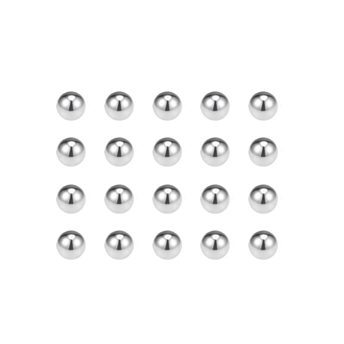 Uxcell Uxcell 4mm Bearing Balls 316L Stainless Steel G100 Precision Balls 100pcs