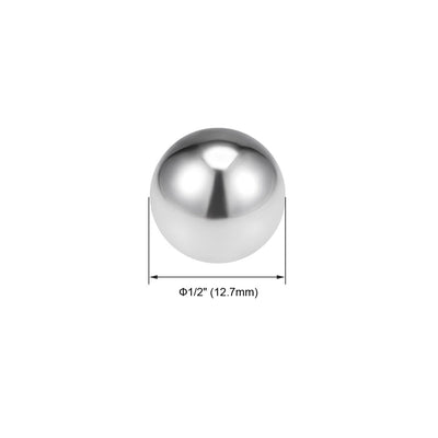 Harfington Uxcell 1/4" Bearing Balls 316L Stainless Steel G100 Precision Balls 50pcs