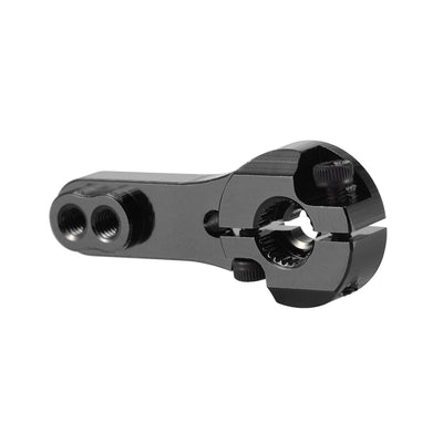 Harfington Uxcell 23T Aluminum Servo Horns Steering Arm for 3001 3005 3003 - Black