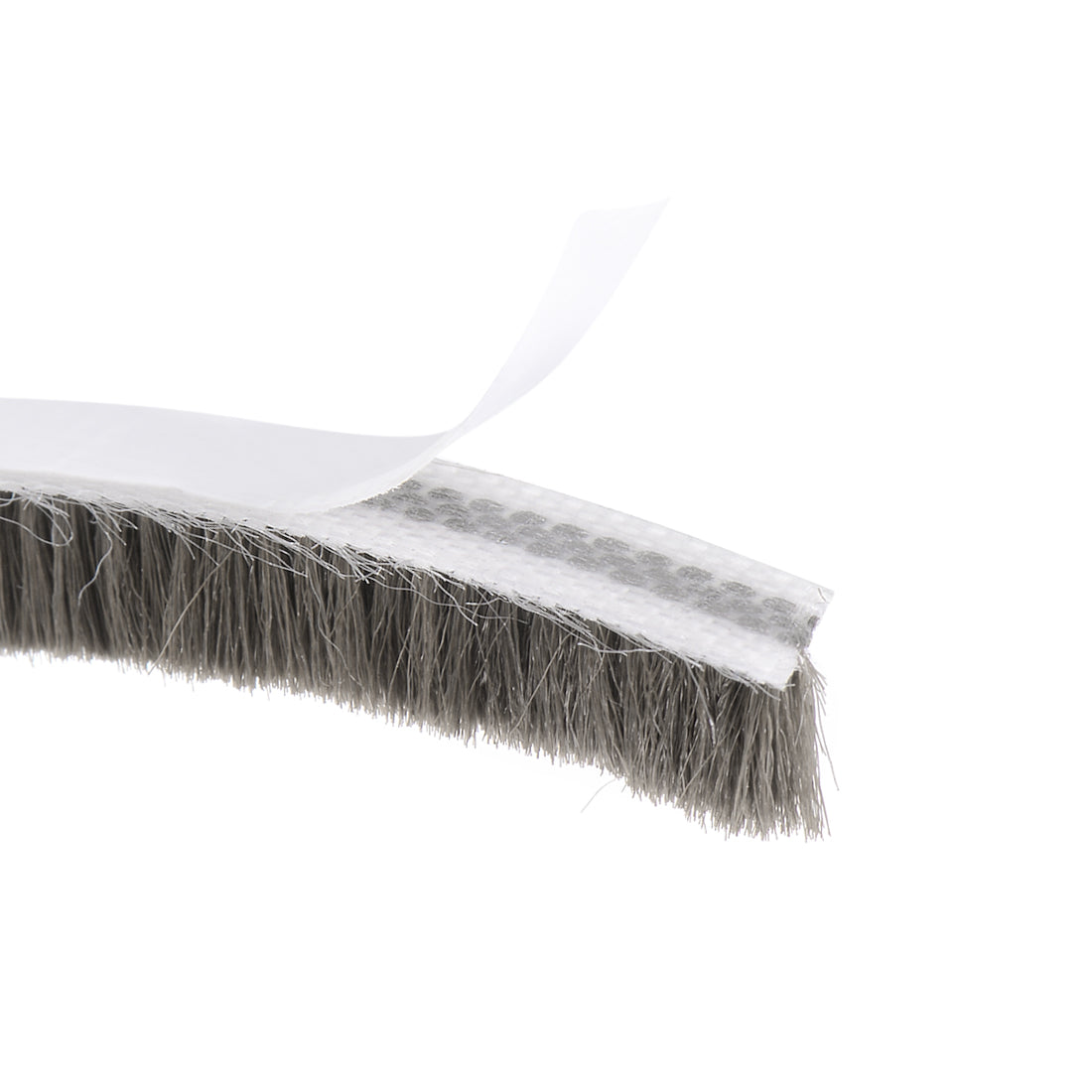 uxcell Uxcell Brush Weather Stripping, Adhesive Felt Door Seal Strip Pile Weatherstrip Door Sweep Brush