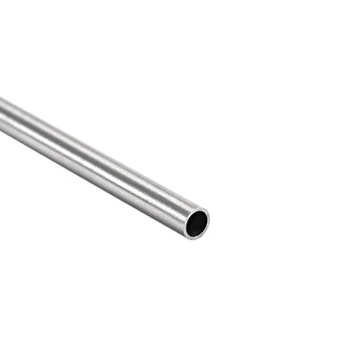Harfington Uxcell 304 Stainless Steel Round Tubing 5mm OD 1mm Wall Thickness 250mm Length Seamless Straight Pipe Tube