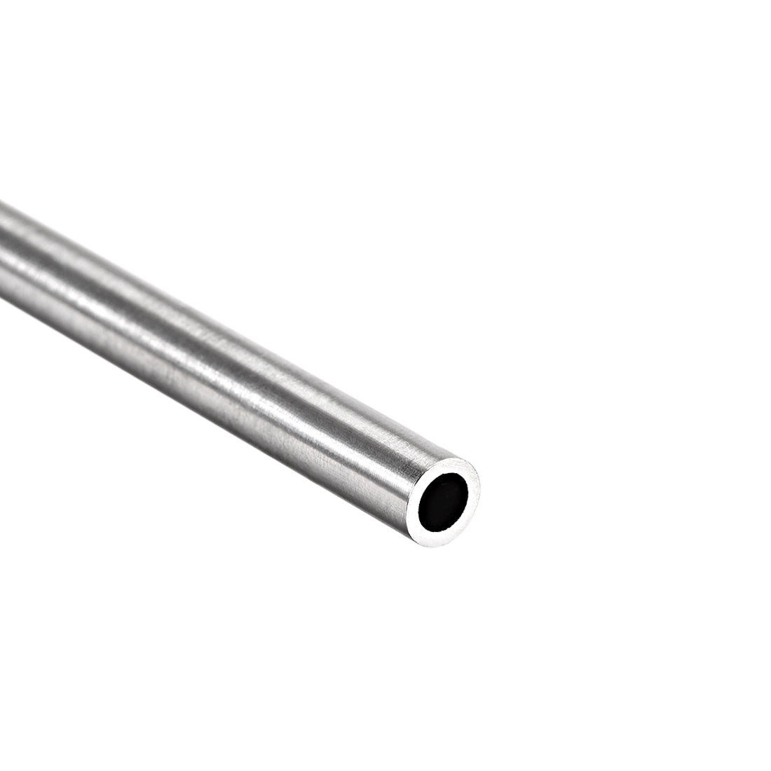 uxcell Uxcell 304 Stainless Steel Round Tubing 6mm OD 1mm Wall Thickness 250mm Length Seamless Straight Pipe Tube 2 Pcs
