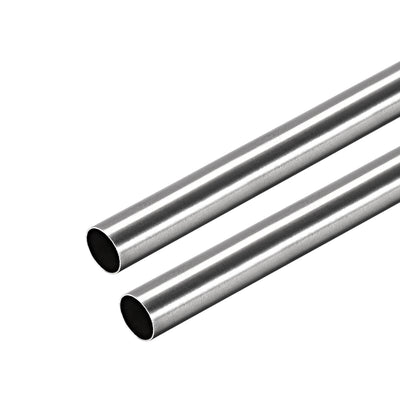 Harfington Uxcell 304 Stainless Steel Round Tubing Straight Pipe Tube