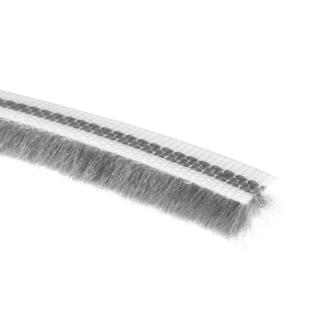 uxcell Uxcell Brush Weather Stripping, Card-Slot Seal Strip Pile Weatherstrip Door Sweep Brush for Door Window,