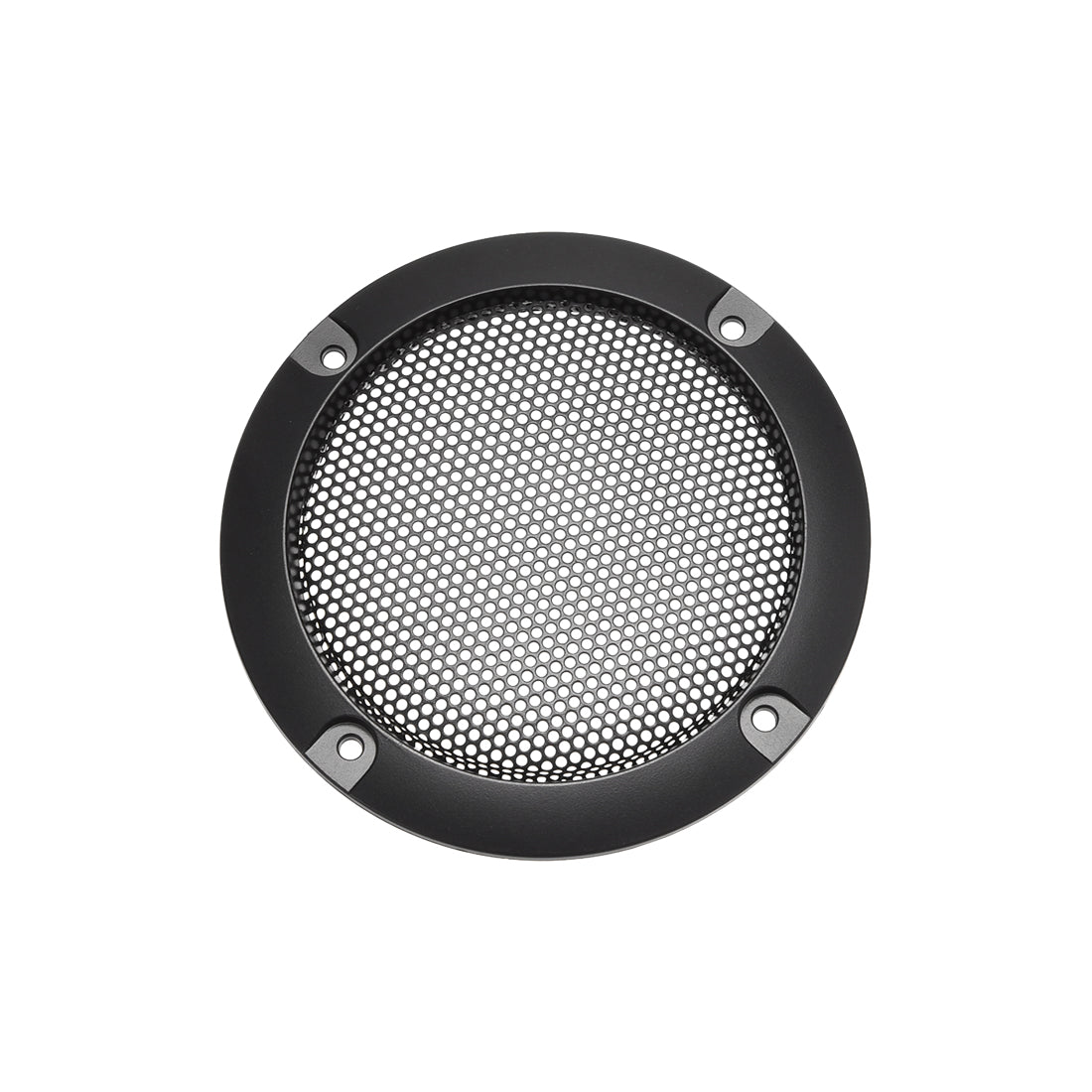 uxcell Uxcell Speaker Grill Cover 2 Inch Mesh Decorative Circle Subwoofer Guard Protector Black