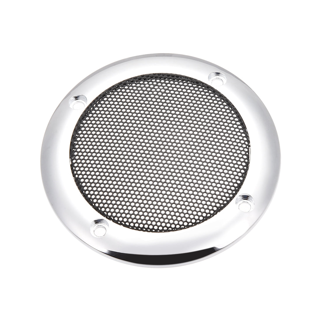 uxcell Uxcell Speaker Grill Cover 3.5 Inch 107mm Mesh Decorative Circle Subwoofer Guard Protector Silver