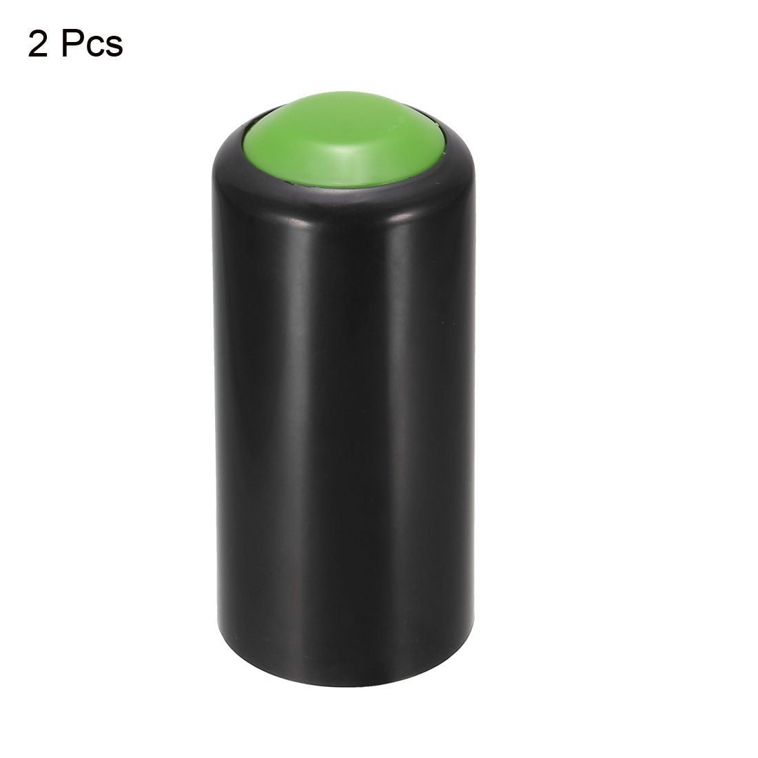 uxcell Uxcell Battery Cover Mic Battery Screw on Cap Cup Cover for PGX24 SLX24 PG58 SM58 BETA58 Wireless Green 2Pcs
