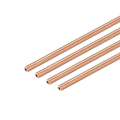 Harfington Uxcell Copper Round Tube, Straight Seamless Pipe Tubing