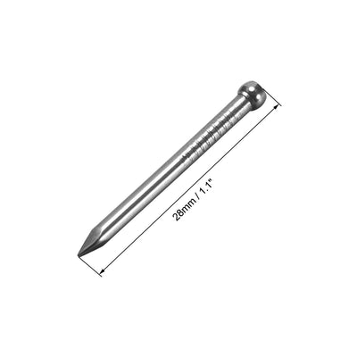 Harfington Uxcell Finishing Nails, Hand-Drive Carbon Steel Nail