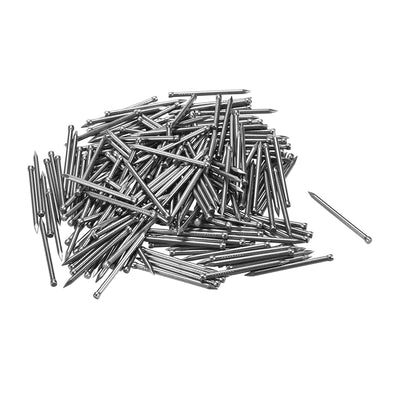 Harfington Uxcell Finishing Nails Hand-Drive Hardware Carbon Steel Nail 35mm 1.4-inches 300pcs