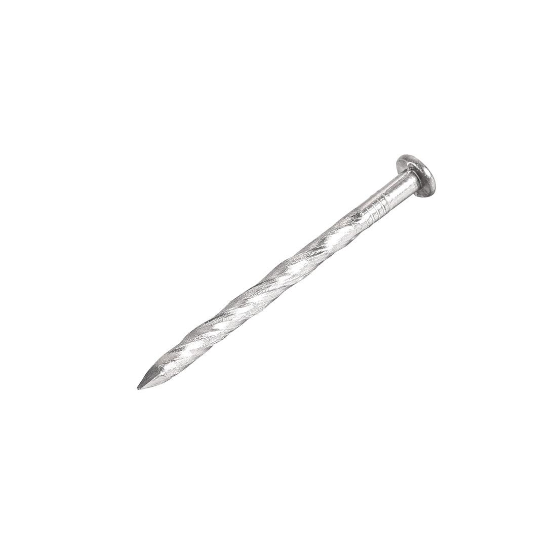 uxcell Uxcell Spiral Deck Nails Stainless Steel Nail Spiral Shank 41mmx3mm(LxD) , 200 Pcs