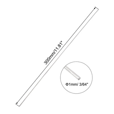 Harfington Uxcell 304 Stainless Steel Rod for RC Craft