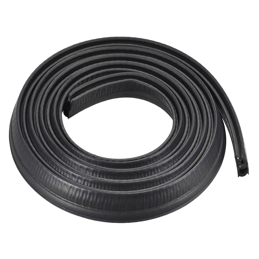 uxcell Uxcell Trim Seal with Top Bulb, EPDM Rubber Seal Channel Edge Protector Sheet, Fits Height