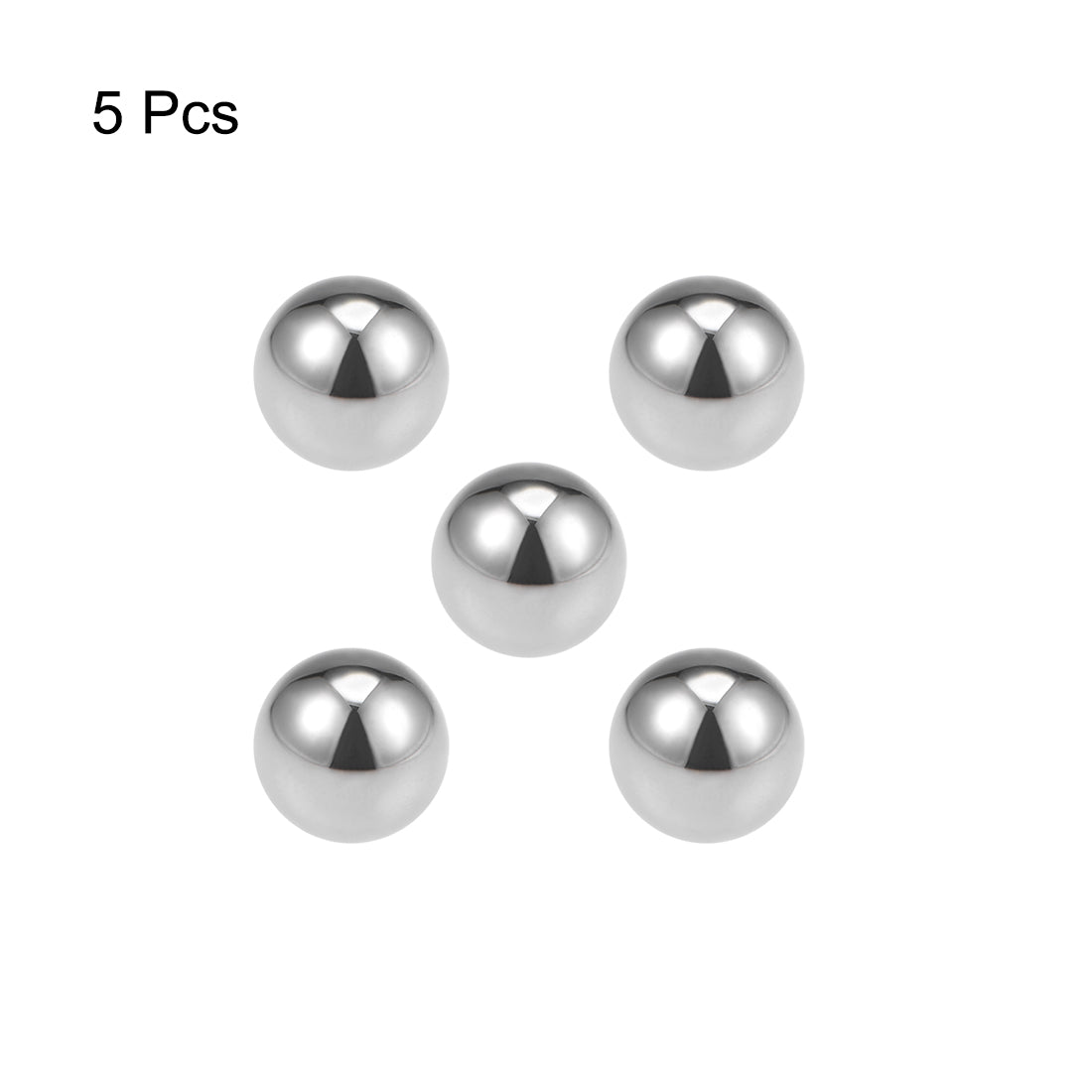 Uxcell Uxcell Bearing Balls 5/8-inch 304 Stainless Steel G100 Precision 5pcs