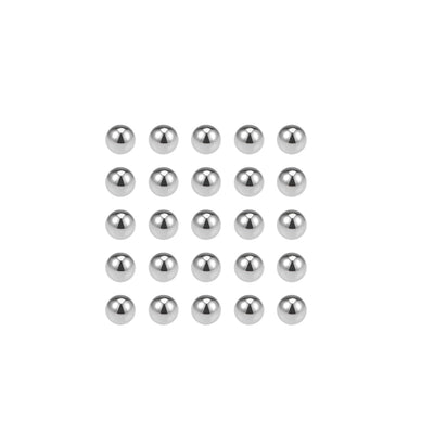 Harfington Uxcell Precision Balls 2.8mm Solid Chrome Steel G10 for Ball Bearing Bike Bicycle Keychain Wheel 25pcs