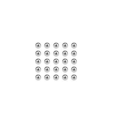 Harfington Uxcell Precision Balls 2.8mm Solid Chrome Steel G10 for Ball Bearing Bike Bicycle Keychain Wheel 25pcs