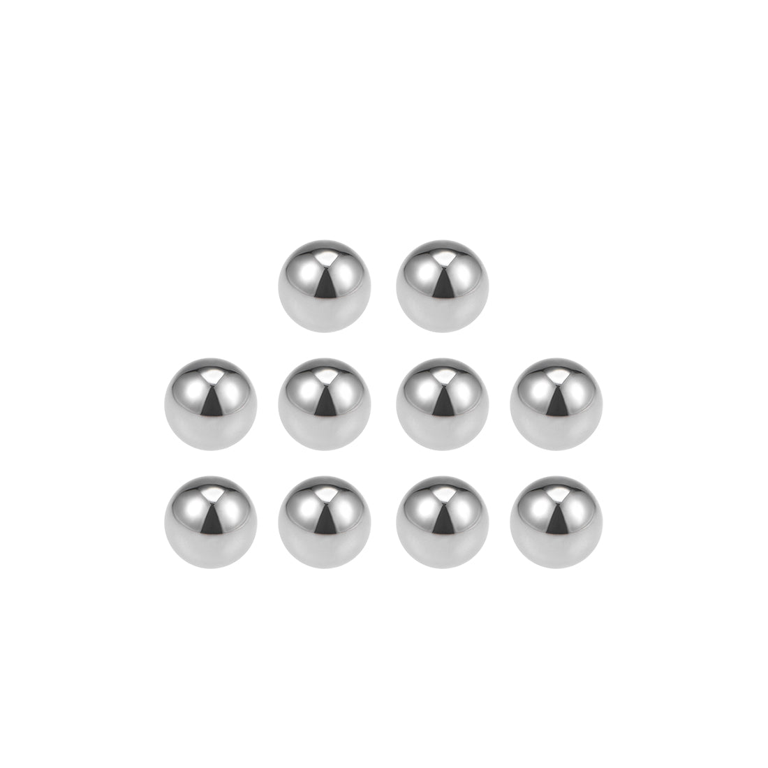 uxcell Uxcell Precision Balls 3/16" Solid Chrome Steel G25 for Ball Bearing Wheel 50pcs
