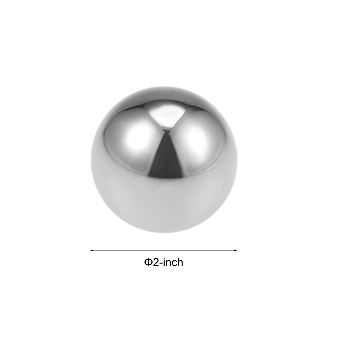 uxcell Uxcell 1-1/2 Inch Precision Chrome Steel Bearing Balls G25 2pcs