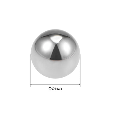 Harfington Uxcell Precision Balls 1-1/8" Solid Chrome Steel G25 for Ball Bearing Wheel