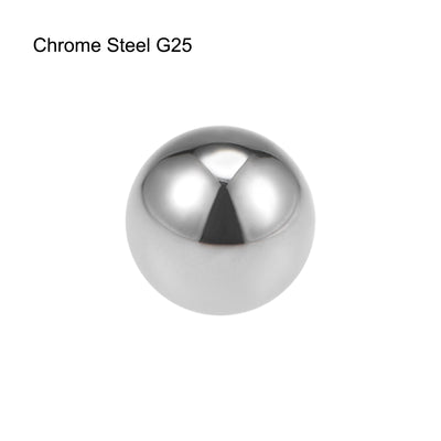 Harfington Uxcell Precision Balls 1-1/8" Solid Chrome Steel G25 for Ball Bearing Wheel