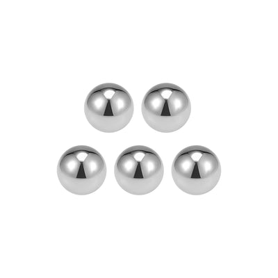 Harfington Uxcell Precision Balls 7/8" Solid Chrome Steel G25 for Ball Bearing Wheel 10pcs