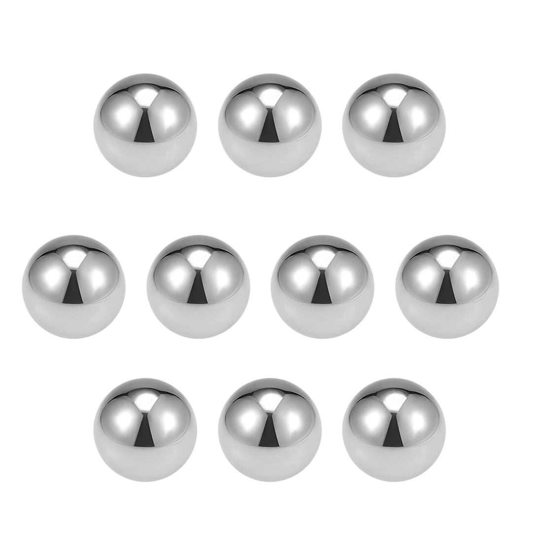 uxcell Uxcell Precision Balls 7/8" Solid Chrome Steel G25 for Ball Bearing Wheel 10pcs