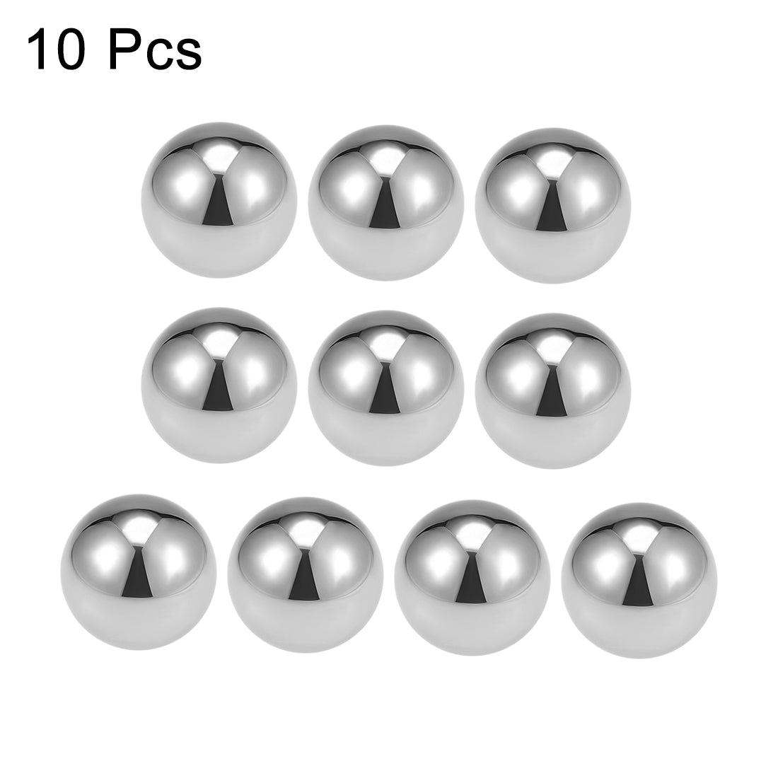 uxcell Uxcell Precision Balls 7/8" Solid Chrome Steel G25 for Ball Bearing Wheel 10pcs