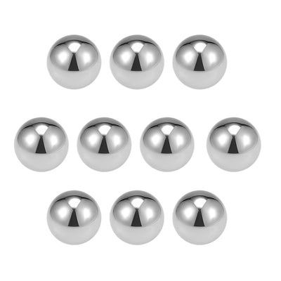 Harfington Uxcell Precision Balls 7/8" Solid Chrome Steel G25 for Ball Bearing Wheel 10pcs