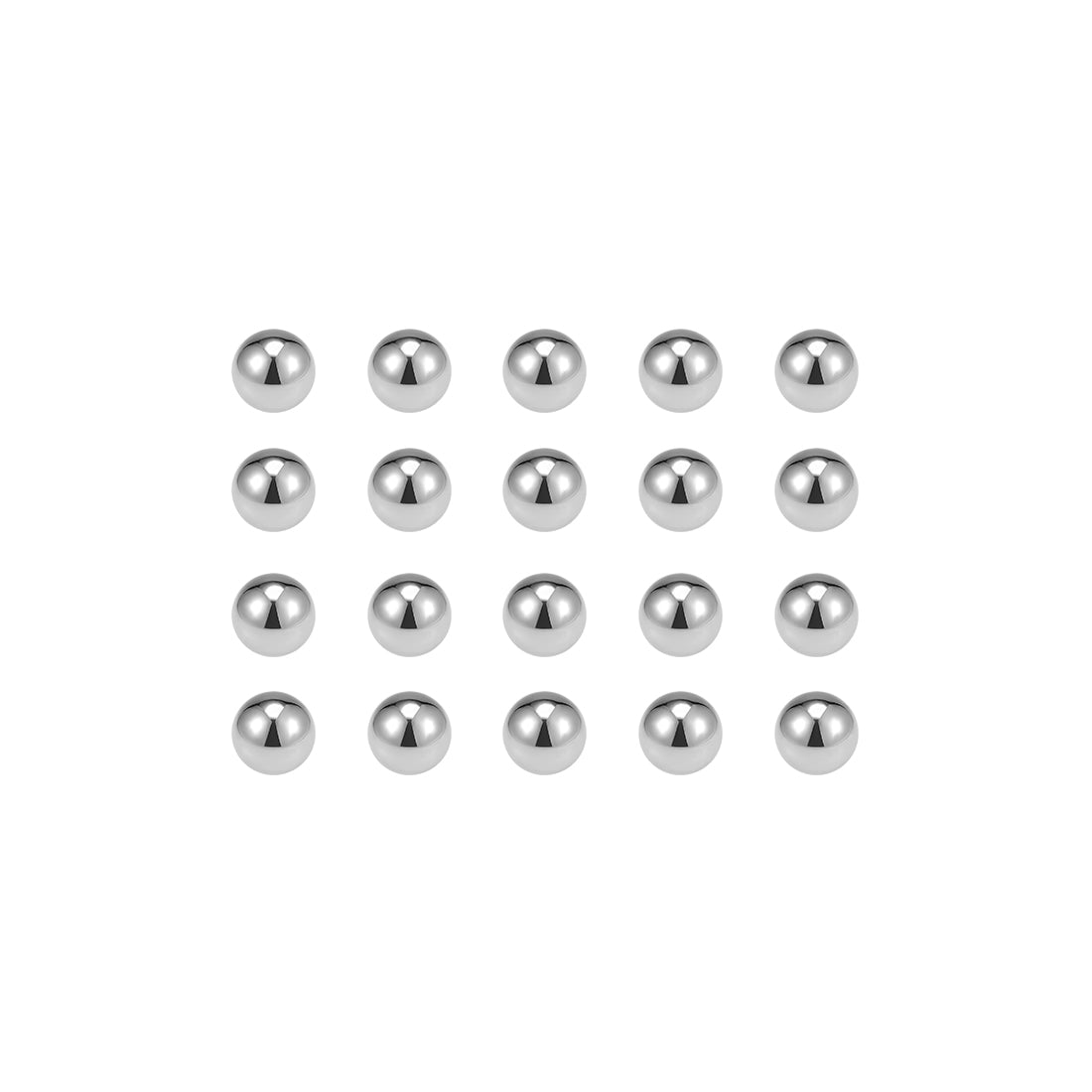 uxcell Uxcell Precision Balls 5/16" Solid Chrome Steel G25 for Ball Bearing Wheel 20pcs
