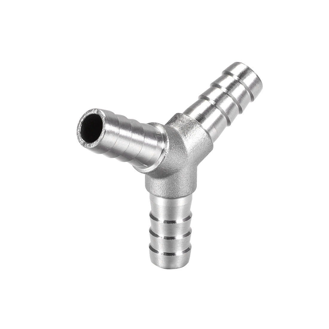 uxcell Uxcell 15/32-Inch (12mm) Hose ID Barb Fitting Stainless Steel 3 Way Y Shaped Union Home Brew Fitting