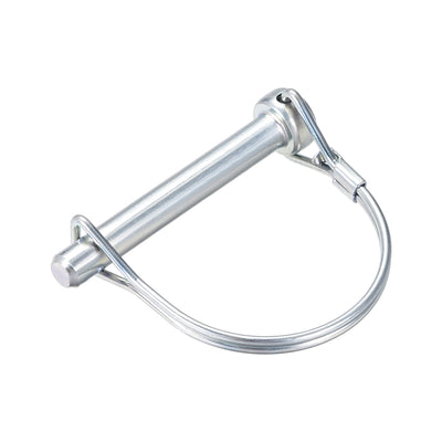 Harfington Uxcell Shaft Locking Pin 8mmx60mm Coupler Pin for Farm Trailers Lawn Arch