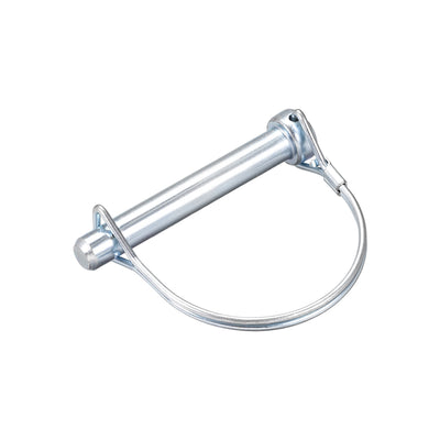 Harfington Uxcell Shaft Locking Pin 10mmx70mm Coupler Pin for Farm Trailers Lawn Arch