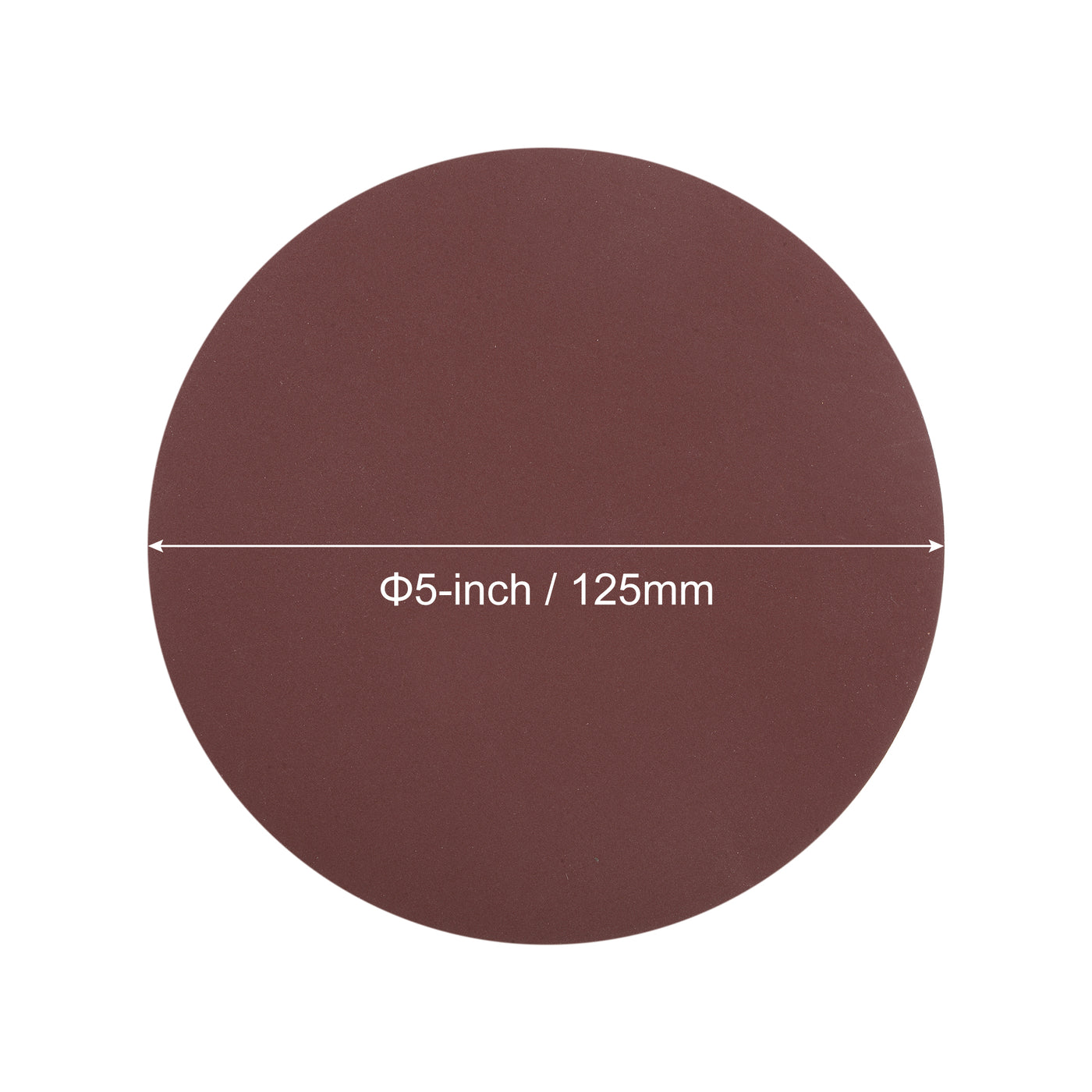 Uxcell Uxcell 5-Inch PSA Sanding Disc Aluminum Oxide Adhesive Back Sandpaper 80 Grit 20Pcs