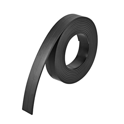 Harfington Uxcell Black  Magnetic Strip for Crafts, 25/64 Inch x 6.5 Feet