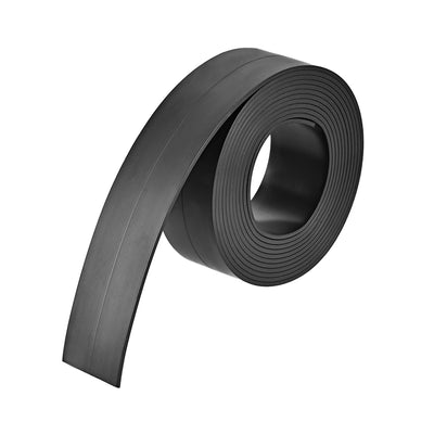 Harfington Uxcell Black  Magnetic Strip for Crafts, 25/64 Inch x 6.5 Feet